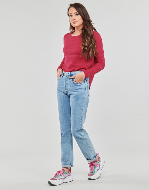 Only - ONLCAVIAR L/S PULLOVER KNT - Rouge