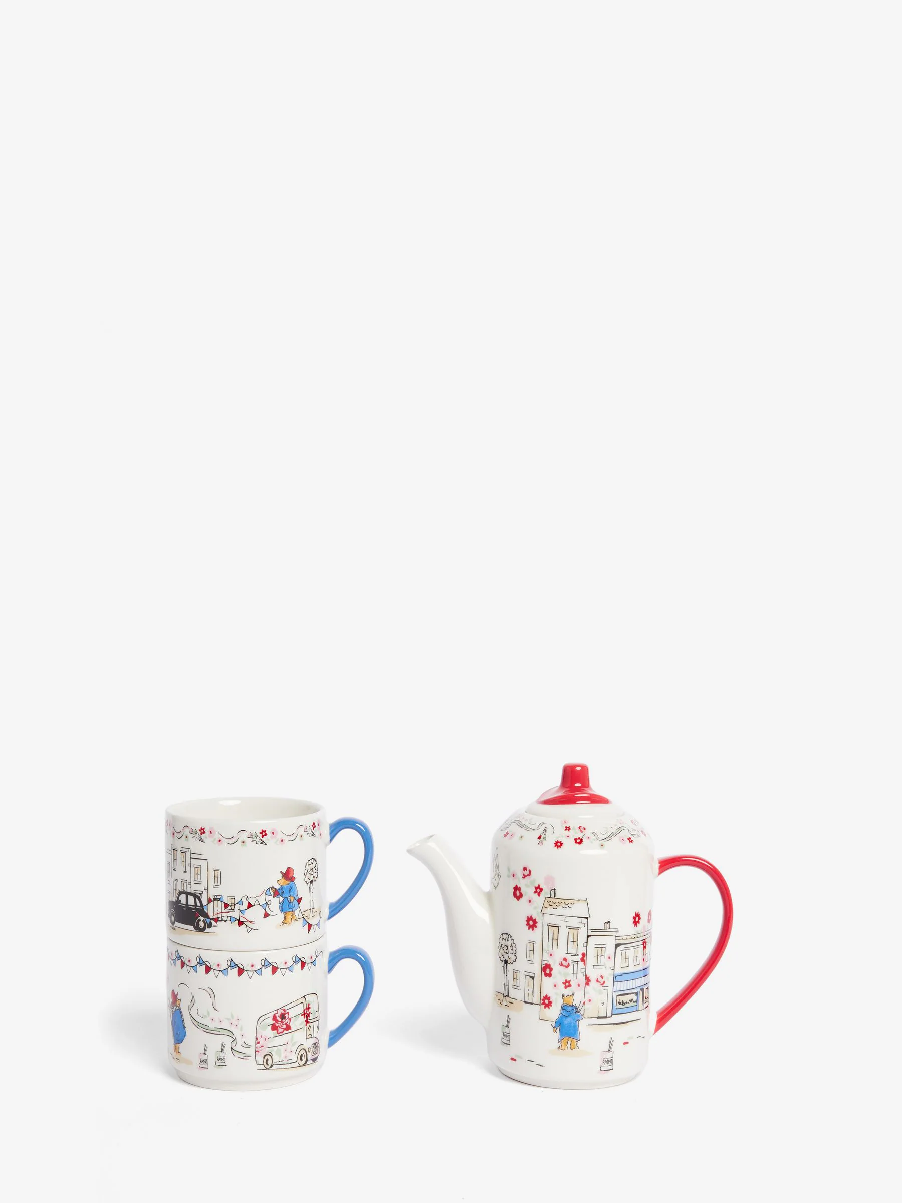 Cath Kidston Paddington Goes to Town Stapelbare thee voor 2