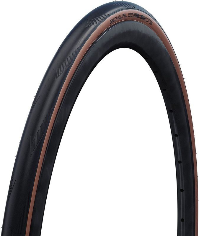Schwalbe One TLE Fold Bronze Skin Buitenband Allround RaceGuard ADDIX inch Zwart/Bronze