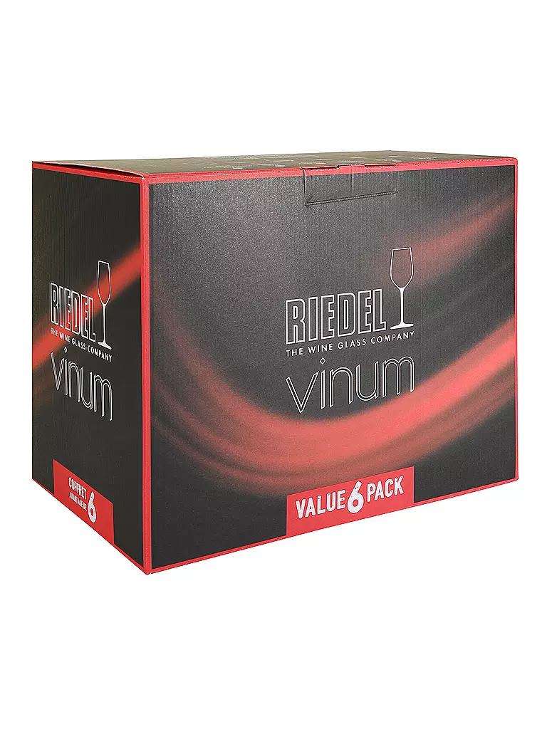 RIEDEL Champagnerglas 6-er Set  transparent