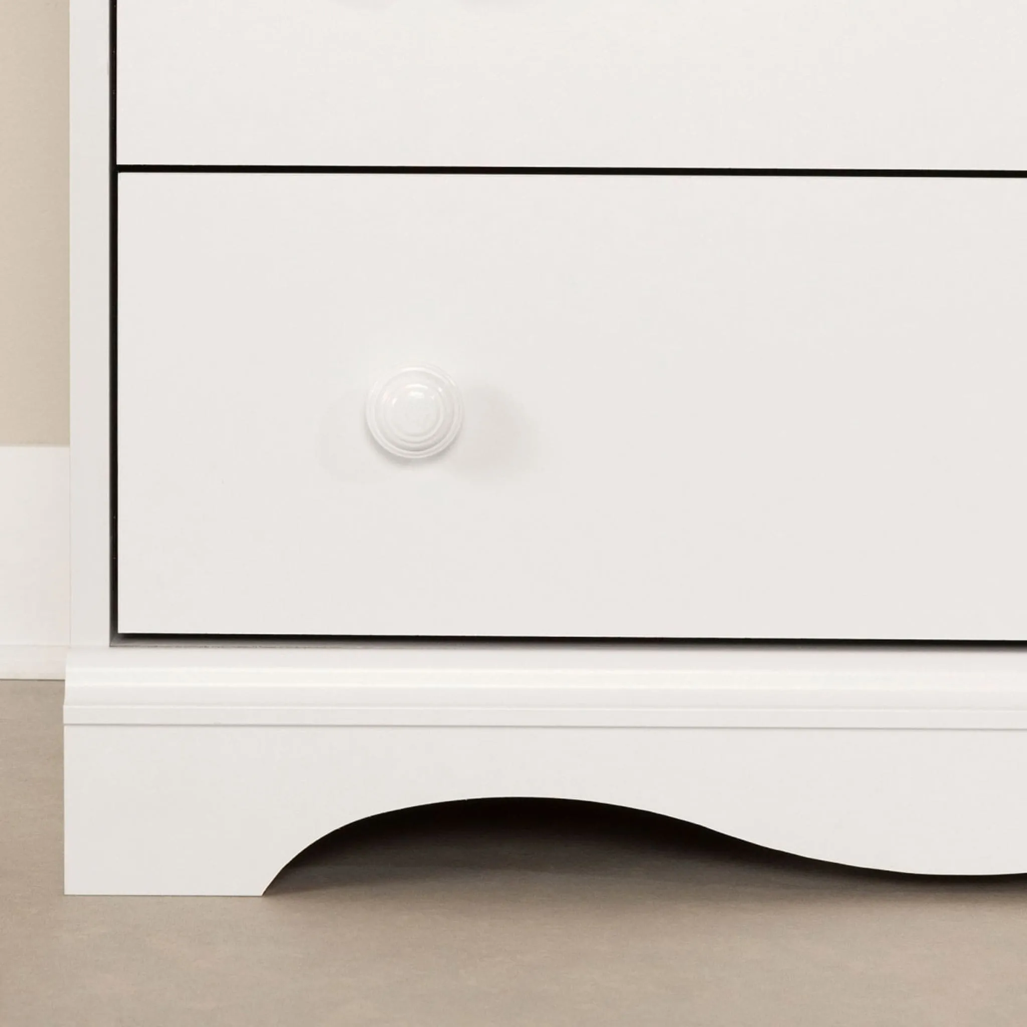 South Shore Commode 4 Tiroirs Angel - Blanc Solide