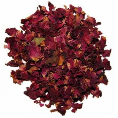 Pétalas de rosa secas para petauros-do-açúcar, sabor neutro.