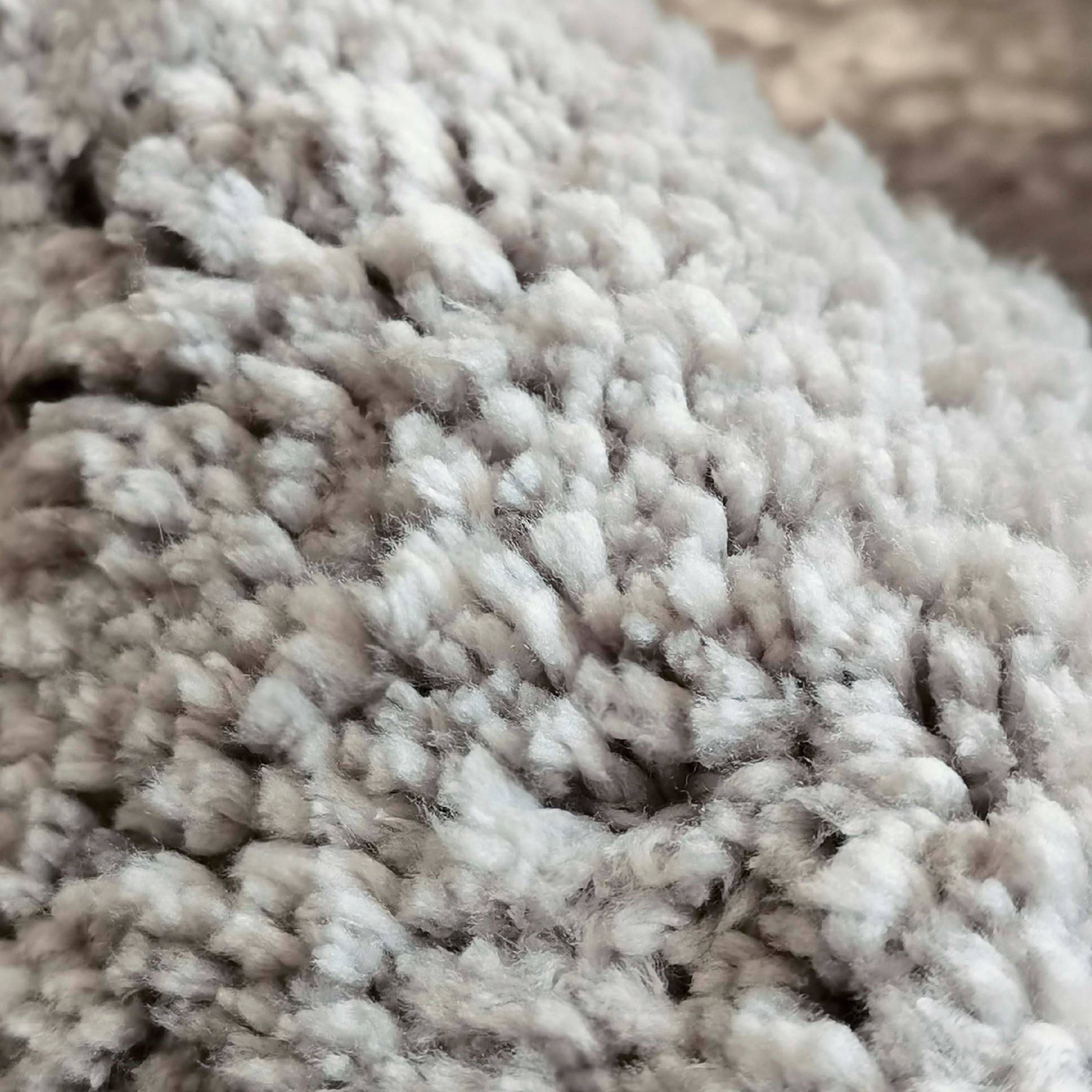 LeGer Home by Lena Gercke Teppich »Esmé, Hochflor-Teppiche, weich, Boho« rechteckig 23 mm Höhe Hoch-Tief-Struktur, Uni, Kästchen, Wohnzimmer, Schlafzimmer, Esszimmer