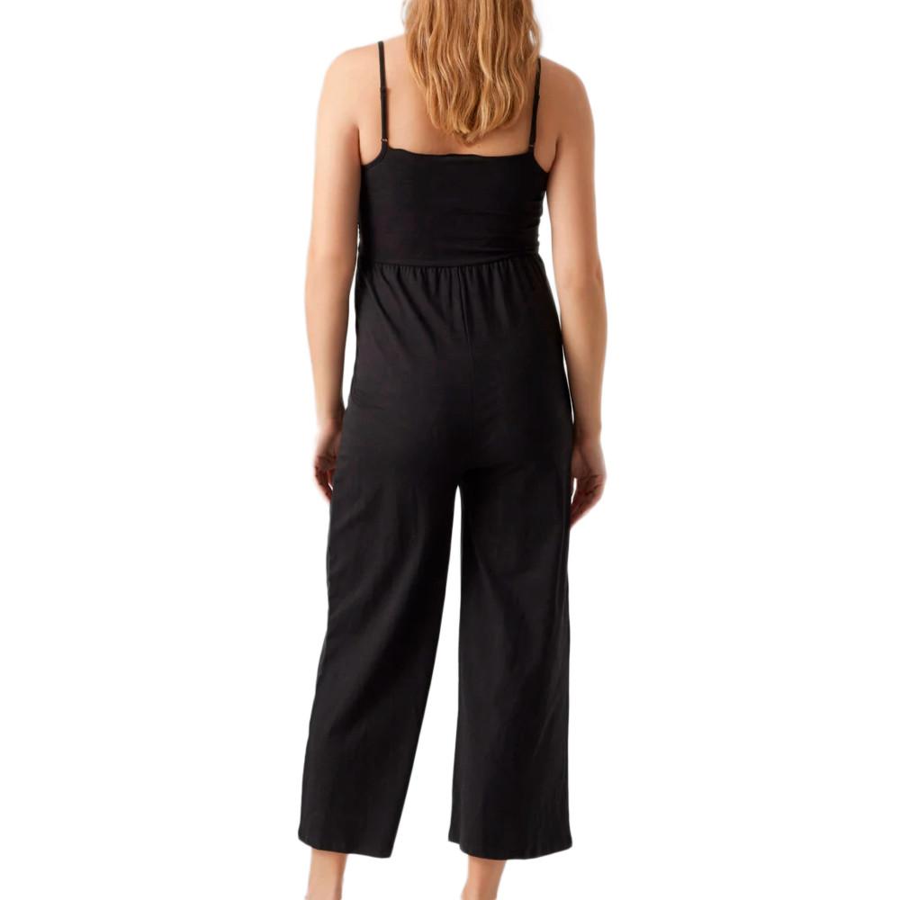 Mamalicious Combinaison de Grossesse Noire Femme Mamalicious Croco