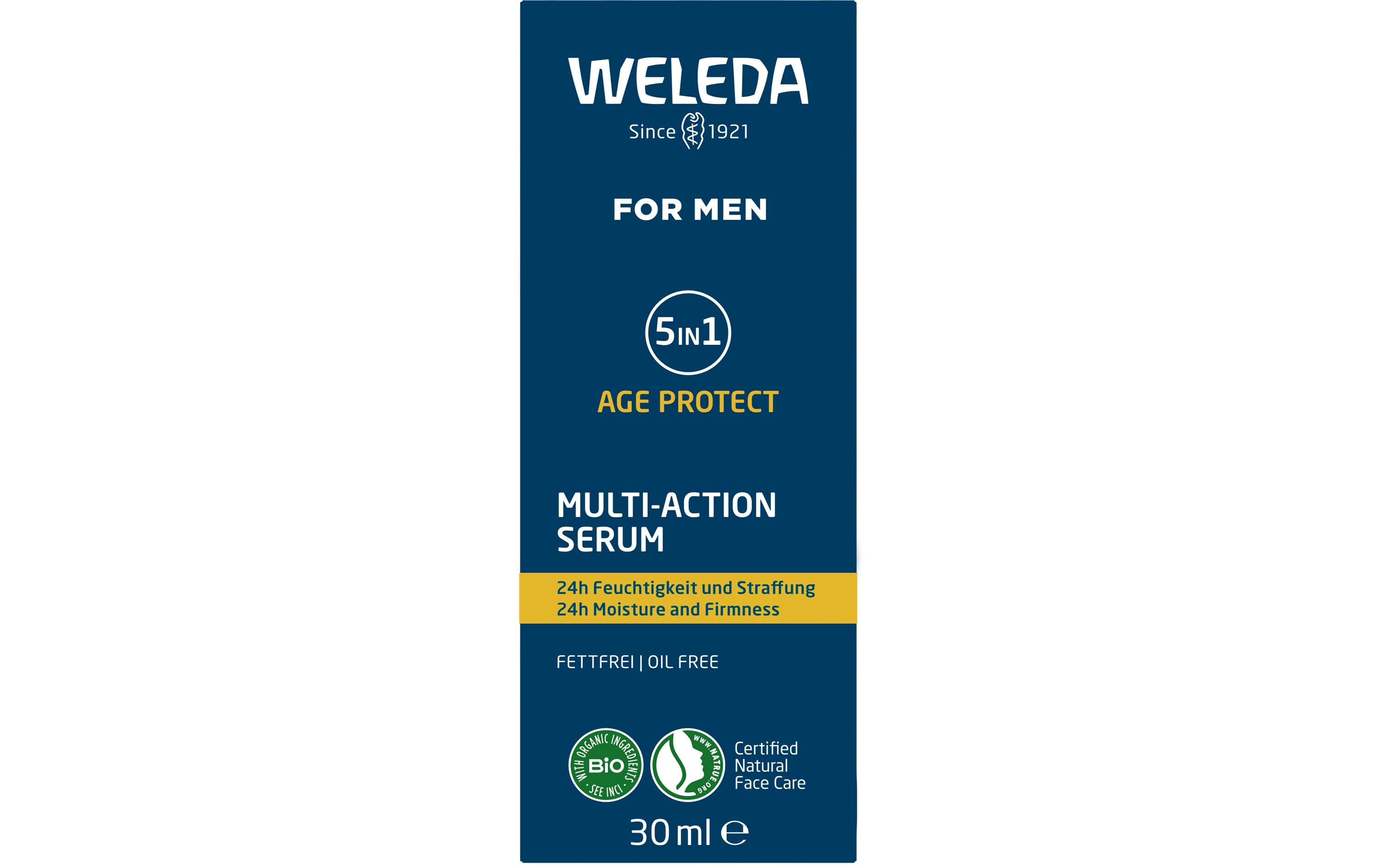 Gesichtsserum For Men 5in1 MultiAction 30 mlNatürliches Serum speziell für Männerhaut entwickelt