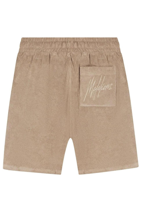 Malelions taupe heren korte broek