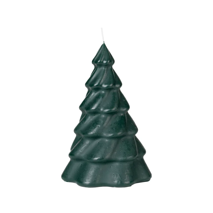 Broste Copenhagen - Pinus Weihnachtsbaumkerze, Ø 13 cm, grape leaf green