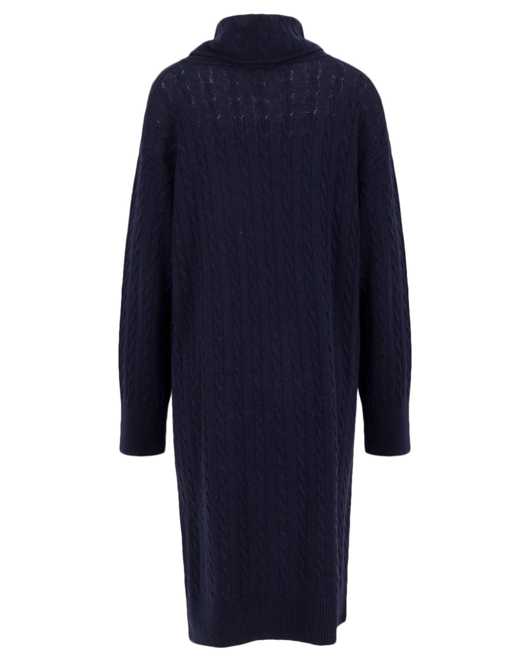 Tommy Hilfiger| Damen Strickkleid CRV SOFTWOOL CABLE ROLL-NK DRESS - Plus Size