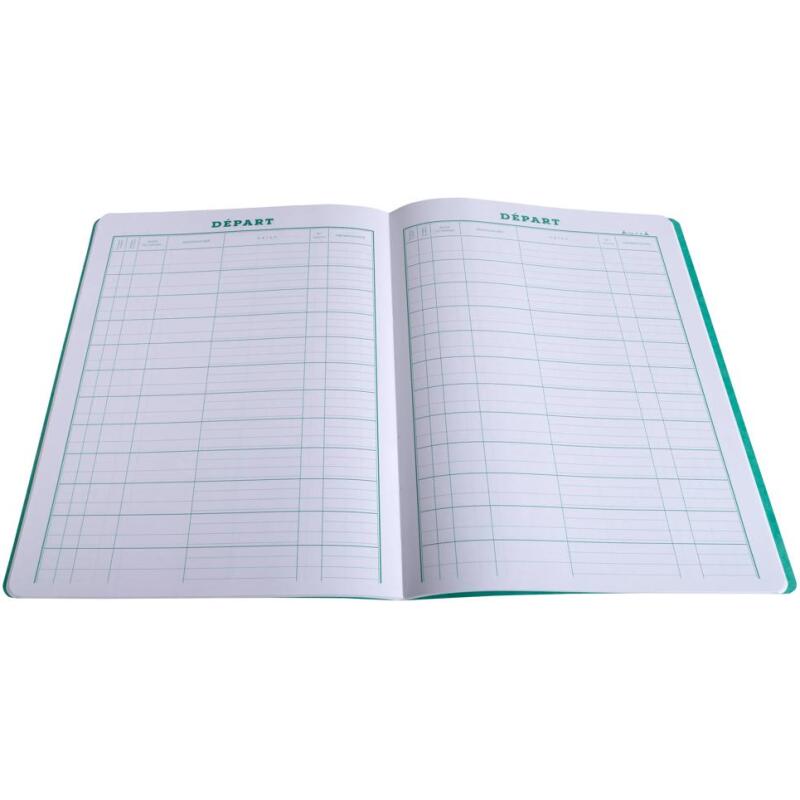 Piqûre 320X240 Courrier départ 80 pages - Vert
