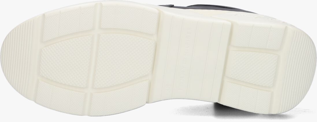 TOMMY HILFIGER zwarte tommy hilfiger lage sneakers chunky sole sneaker