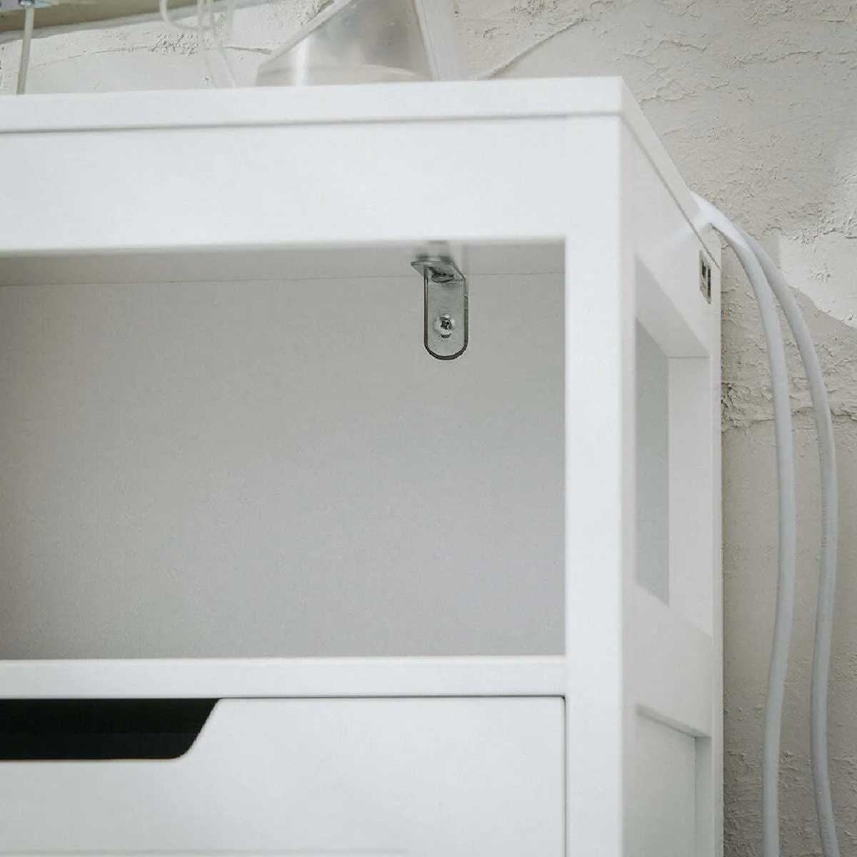 SoBuy BZR121-W Armoire Toilette Blanc