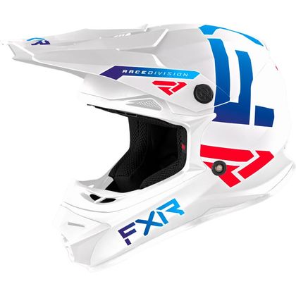 Casque cross FXR LEGION PATRIOT ENFANT - Blanc