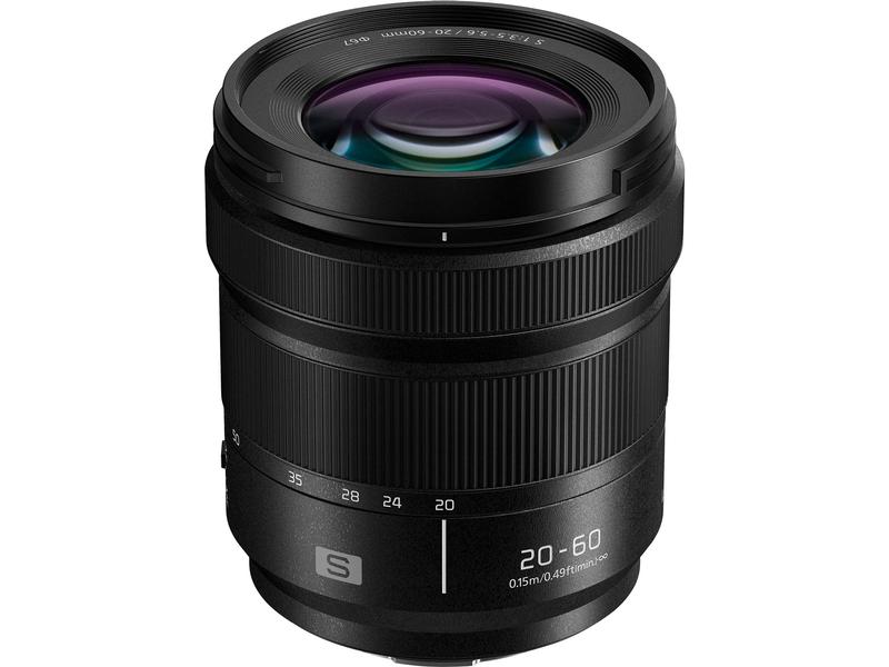 Panasonic Fotokamera LUMIX S5 Mark II 20-60 mm F3.5-5.6 Spiegellose Vollformatkamera mit Phasen-Hybrid-Autofokus, Aktive Bildstabilisierung und Objektiv