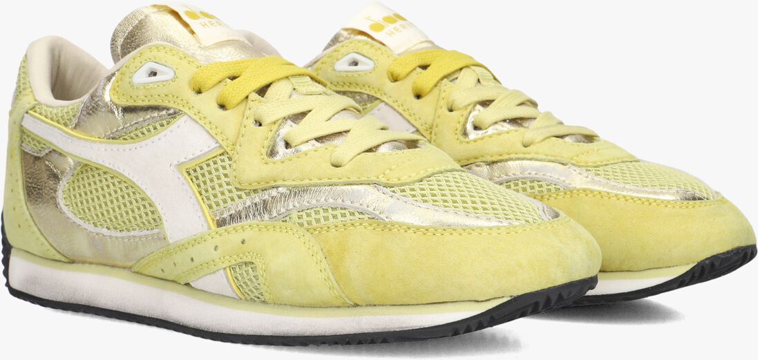 gele diadora heritage lage sneakers equipe revenge
