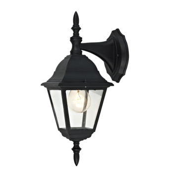 OK buitenlamp zwart down