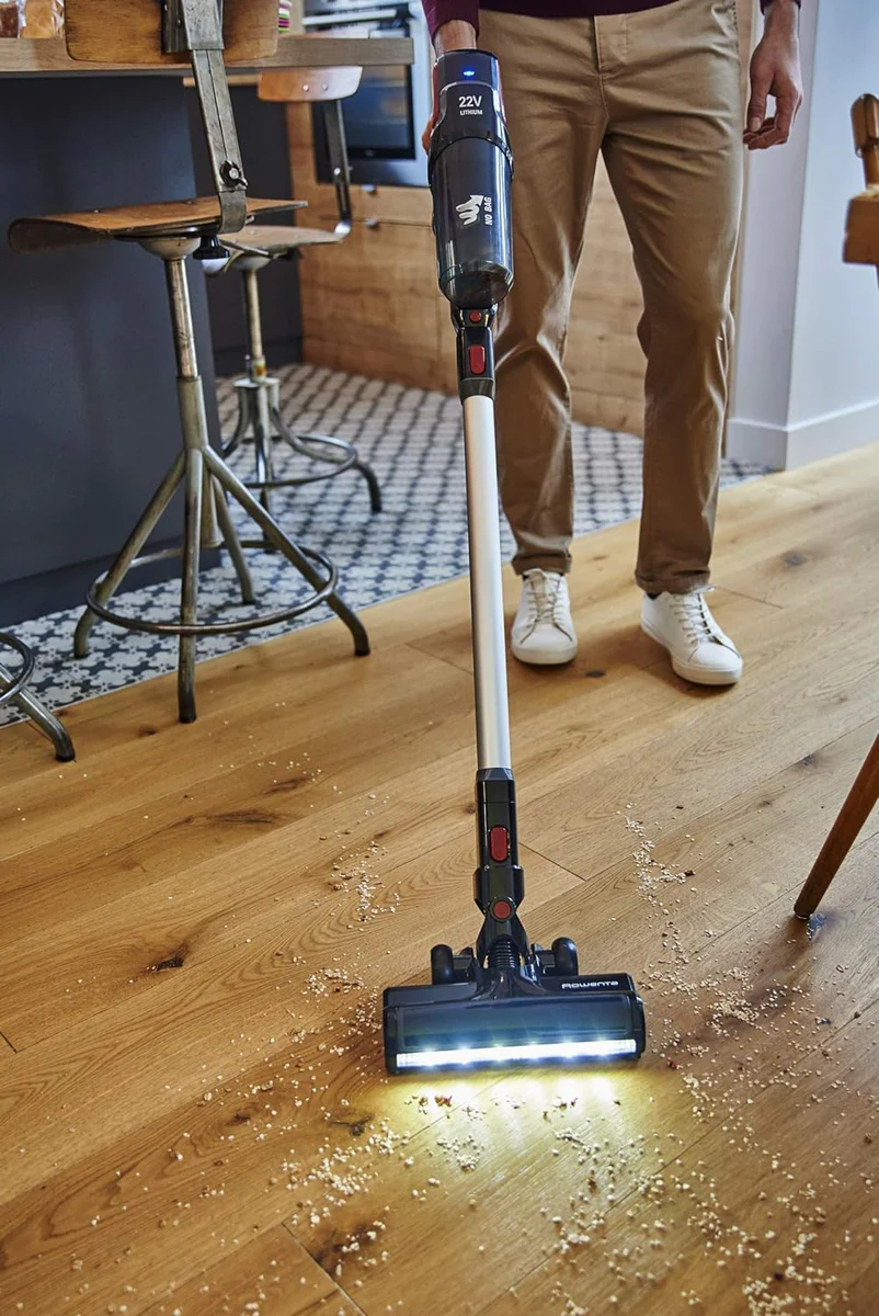 Aspirateur balai sans fil et sans sac de 0,50L Autonomie jusqu'à 45 mi