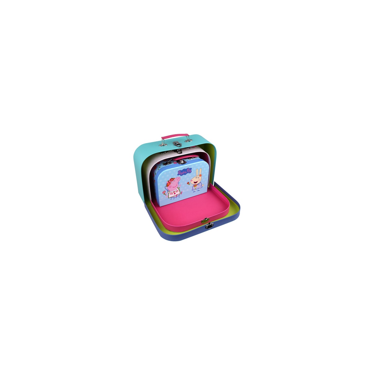 Peppa Pig - Suitcases 3 pcs set assorted