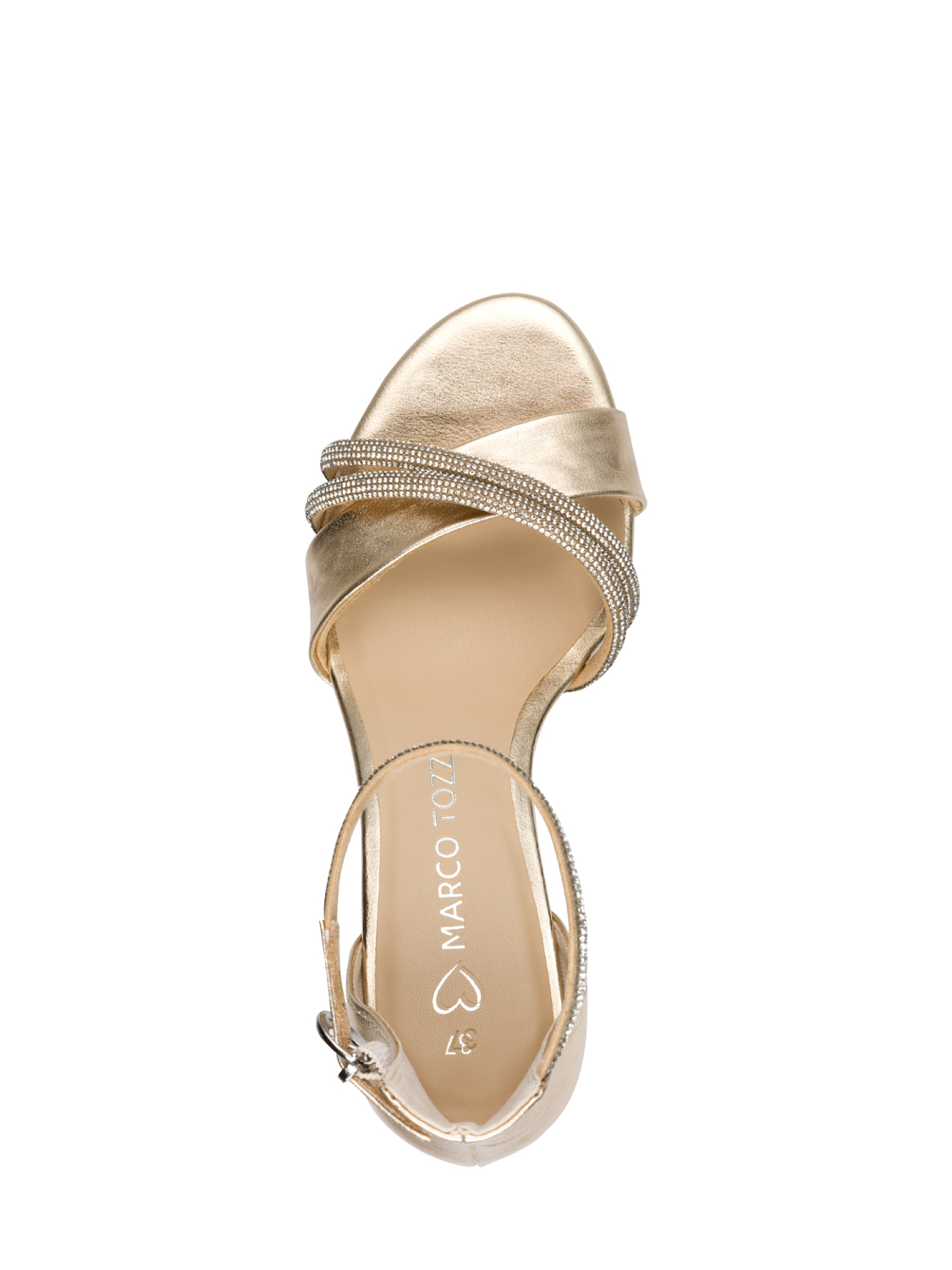 Marco Tozzi Golden Grace Heeled Sandal