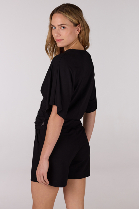 Juffrouw Jansen zwarte dames t-shirt