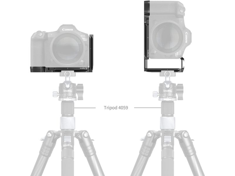 Smallrig L-Winkel Montageplatte für Canon EOS R5 Mark II Schützt die Kamera und bietet Anschlussmöglichkeiten