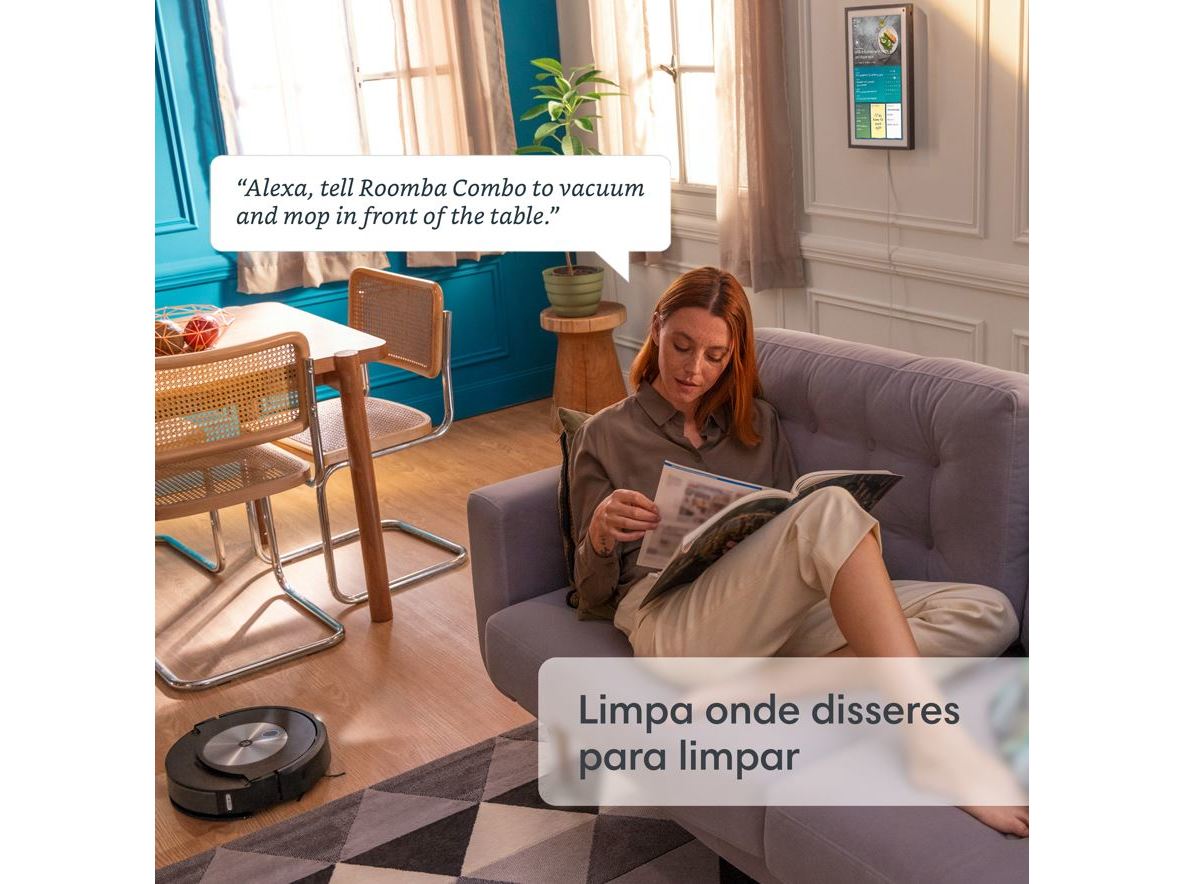 ASPIRADOR ROBOT IROBOT C715840 ROOMBA COMBO J7