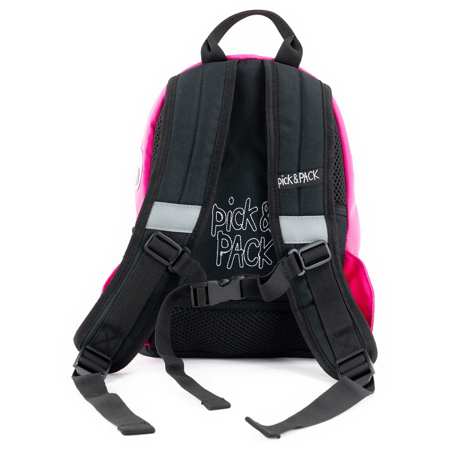 Pick & Pack Rucksack Shark Shape S Fuchsia