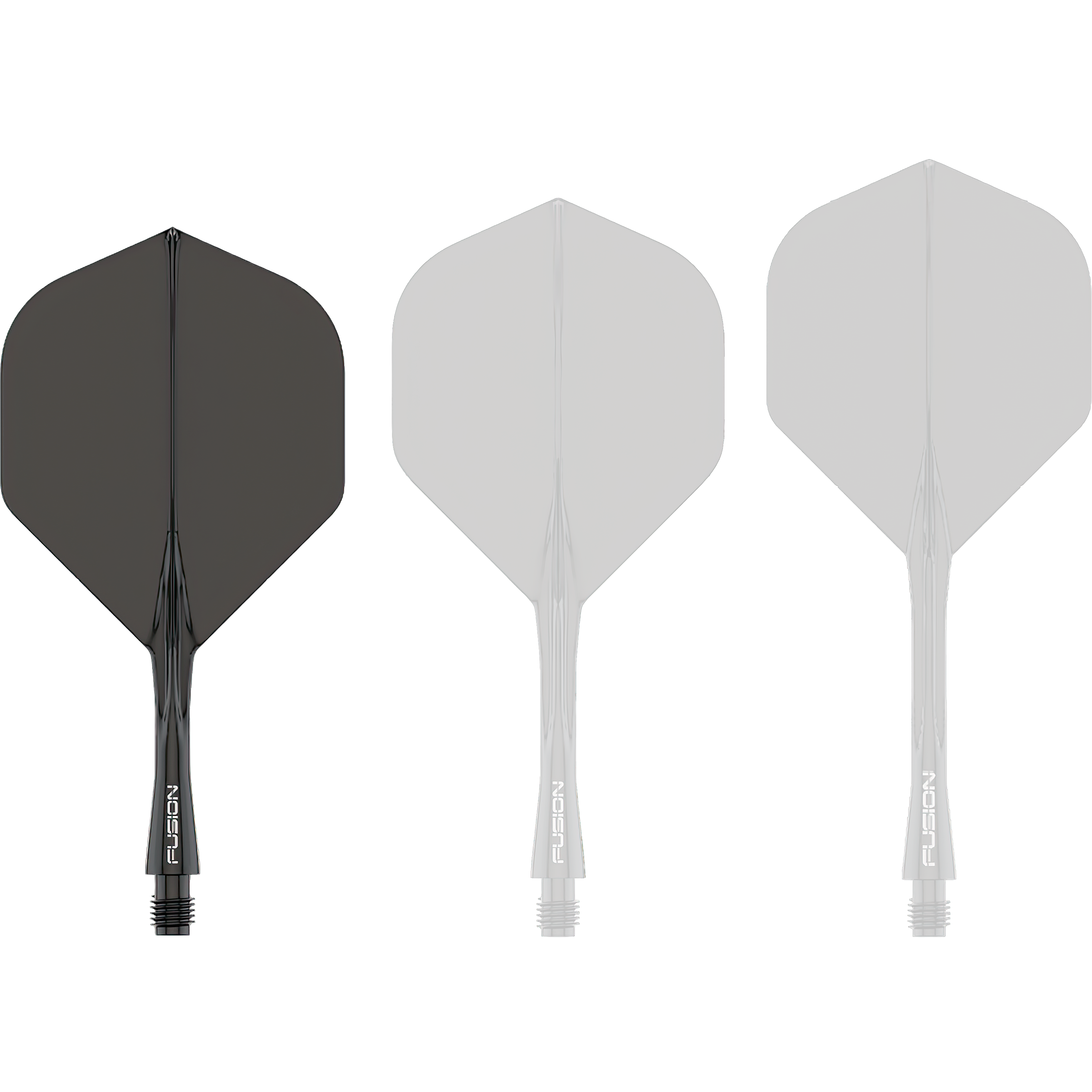 Winmau - Fusion Flightsystem Schwarz - No2