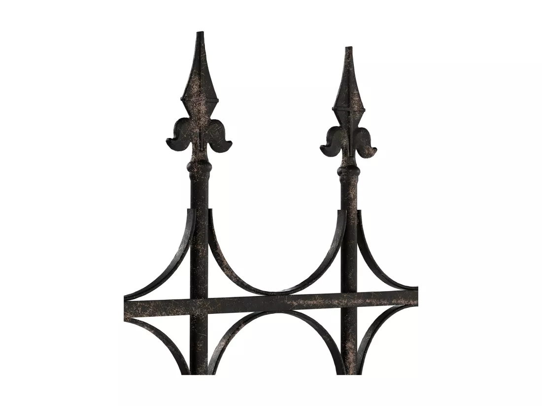 Treillis - Métal - Bronze - Flowton