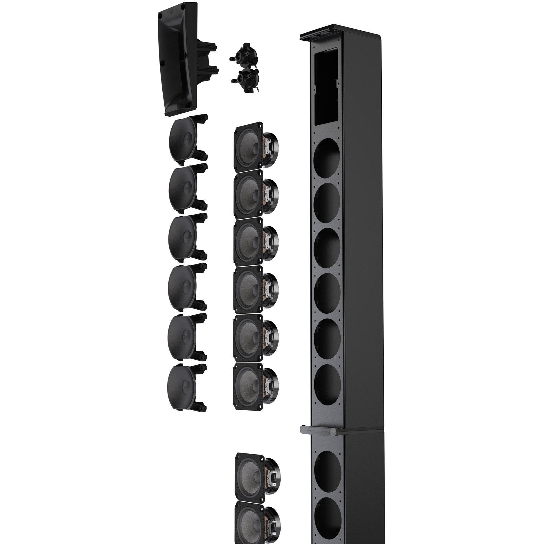 LD Systems MAUI 28 G3 portable cardioïde speaker-zuilsysteem zwart