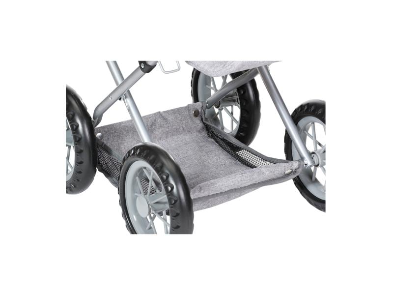 Knorrtoys Puppenwagen Ruby Stone Grey Puppenkombiwagen