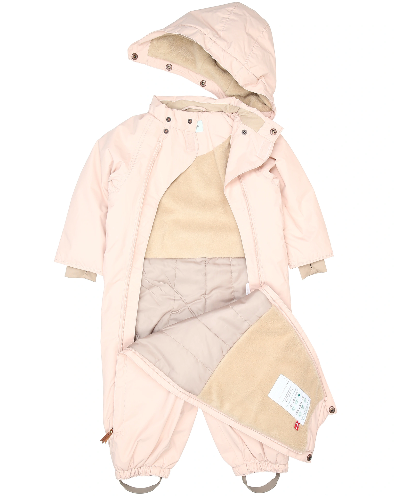Schneeanzug MATWISTI mit Innenfleece in rose dust