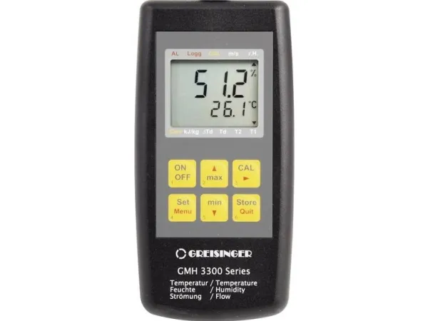 Greisinger GMH 3351 Luftfugtighedsmåler (hygrometer) 0 % r. 100 % r. Dataloggerfunktion