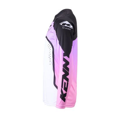 Maillot cross Kenny TRACK - FOCUS 2024 - Blanc / Rose