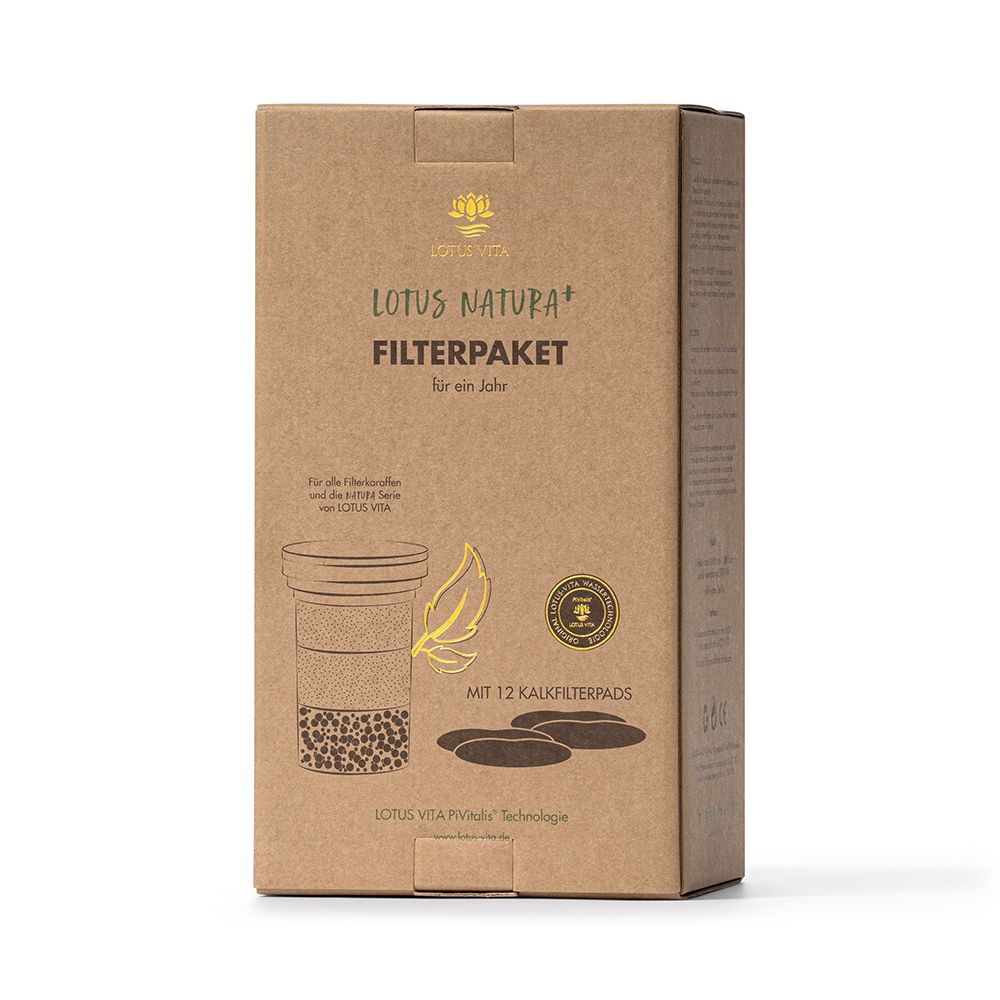 Lotus Vita Filterkartuschen Jahrespaket für Natura Plus Wasserfilter