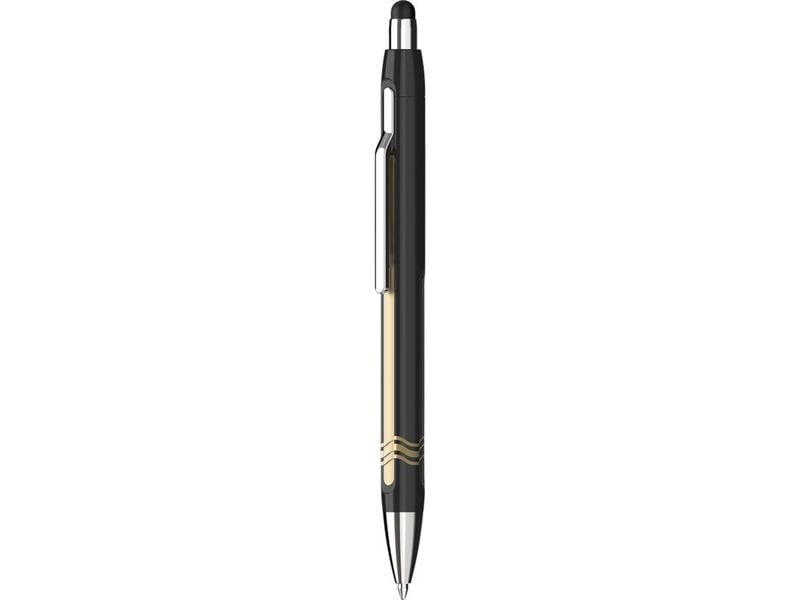 Schneider Eingabestift Epsilon Weiss/Gold Touchpen mit Kugelschreiber