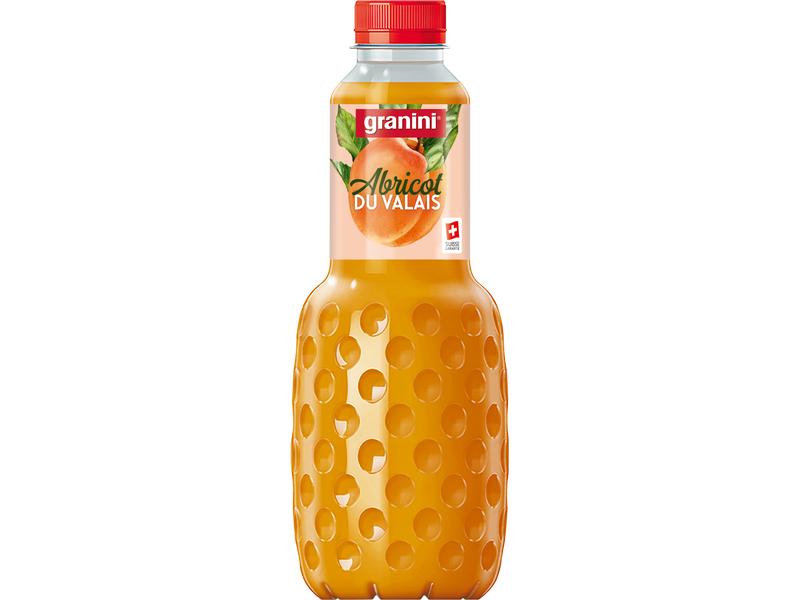 Granini Fruchtsaft Walliser Aprikose 6 x 1 l Schweizer Aprikosen-Nektar