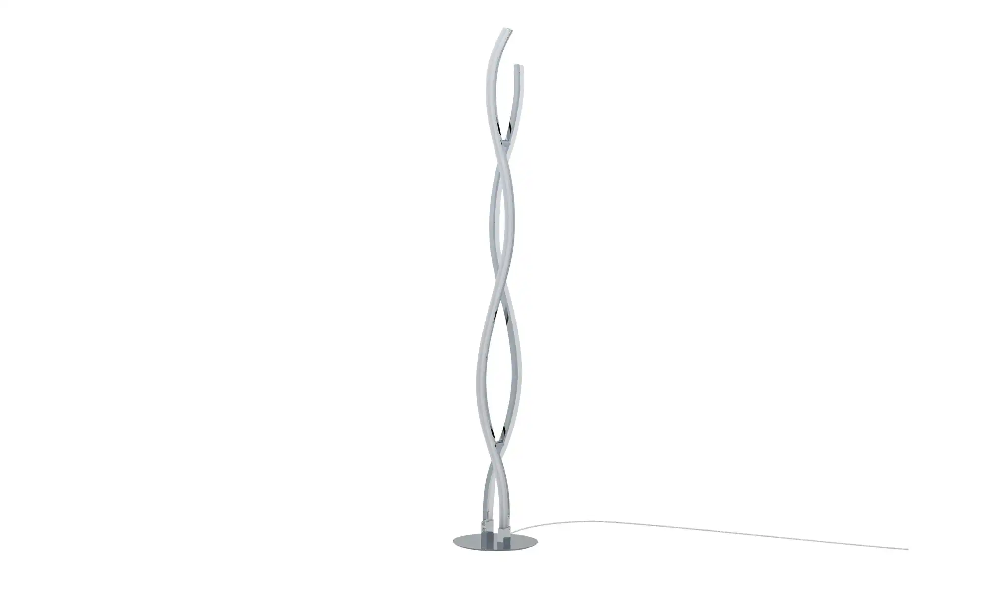 KHG LED-Stehleuchte, chrom `Wavy`