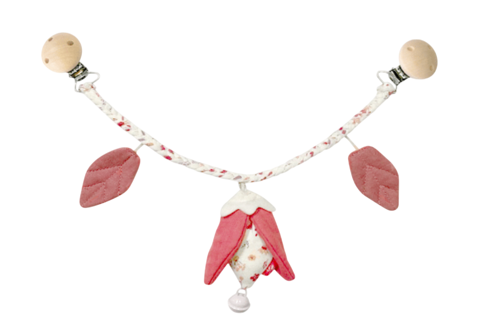 Kinderwagenkette Blume