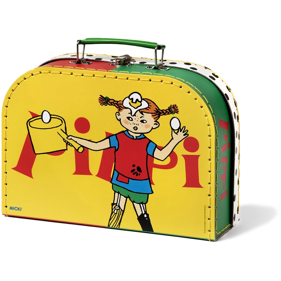 Pippi Langstrumpf Pippi Koffer, 25 cm, gelb