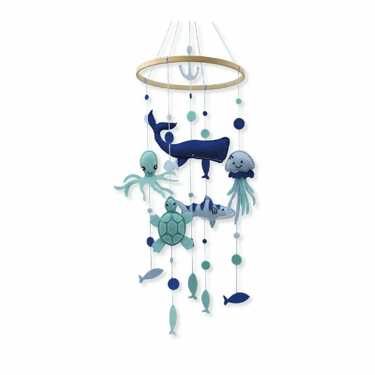 Graines Créatives Mobile bébé Monde marin coffret