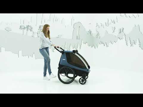 Thule Remorque Courier 2 Places - Aegan Bleu