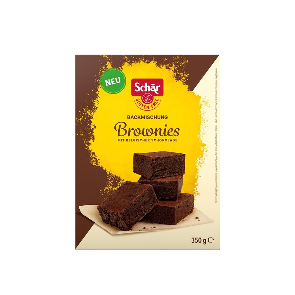 SCHAER Backmischung Brownies glutenfrei 350 g