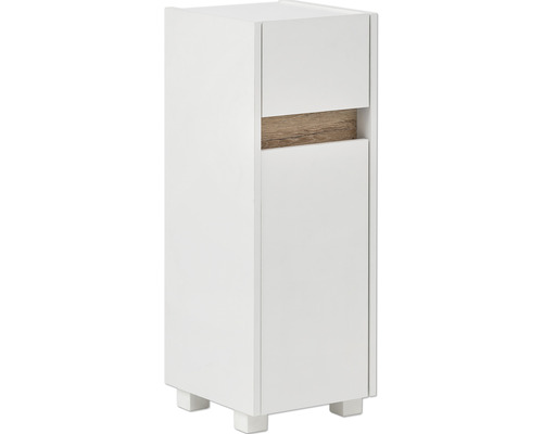 Meubelpartner Cosmo halfhoge kast, BxHxD 30,2x84,8x33 cm, parelwit