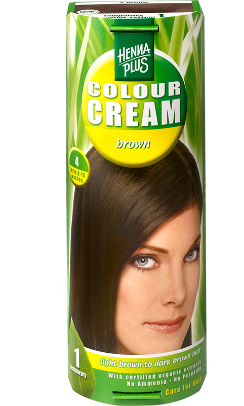 HENNA Colour Cream 4 braun 60 ml