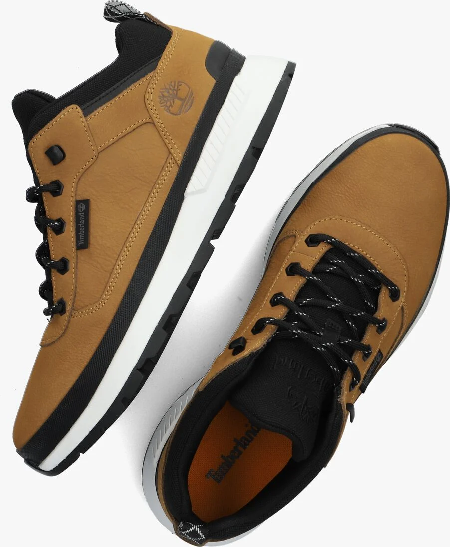 TIMBERLAND camel timberland lage sneakers field trekker low lace up