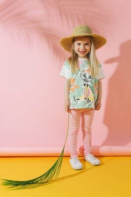Mummitrollet Hibiscus T-Skjorte, Off-white