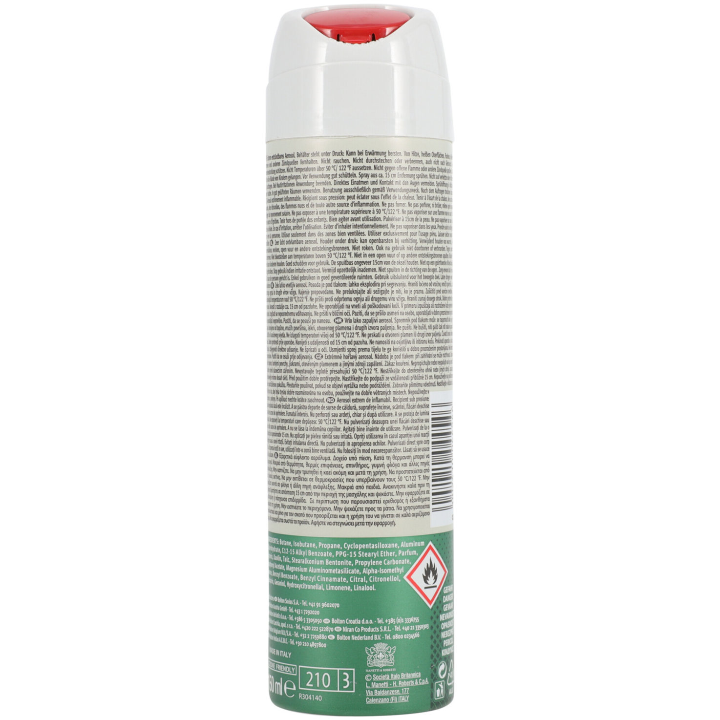 Borotalco Deo Spray Men Extra Dry Unique Scent