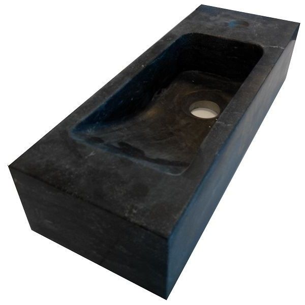 Lambini Designs Slim losse fontein 45x17cm natuursteen rechts