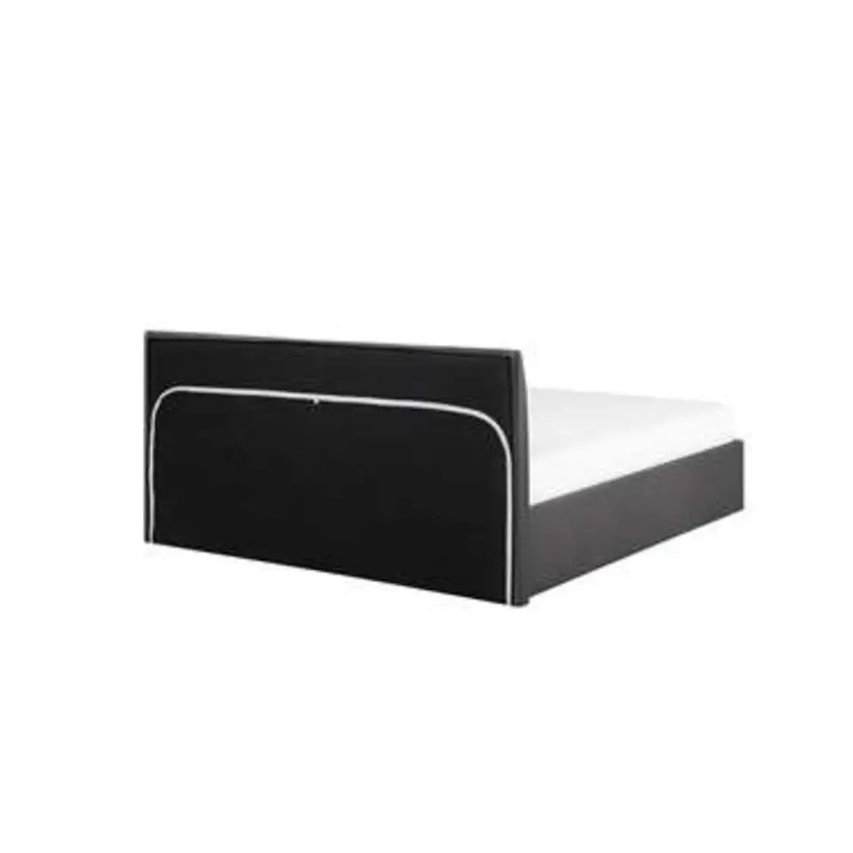 ORBEY - Tweepersoonsbed - Grijs - 160 x 200 cm - Polyester