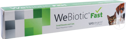 Wepharm WeBiotic Fast Pâte Petits Chiens Et Chats Fonction Digestive 12ml